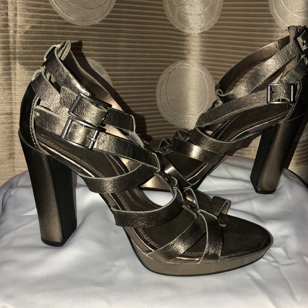 Antique gold gladiator heels